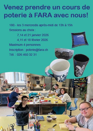 Image Venez prendre un cours de poterie !