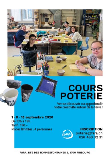 Image Venez prendre un cours de poterie !